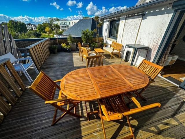Appartement Cosy'S Terrasse à Larmor-Plage Extérieur photo